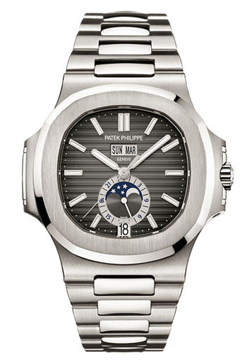 Review Fake Patek Philippe Nautilus 5726 / 1A 5726 / 1A-001 Annual Calendar watch for sale - Click Image to Close